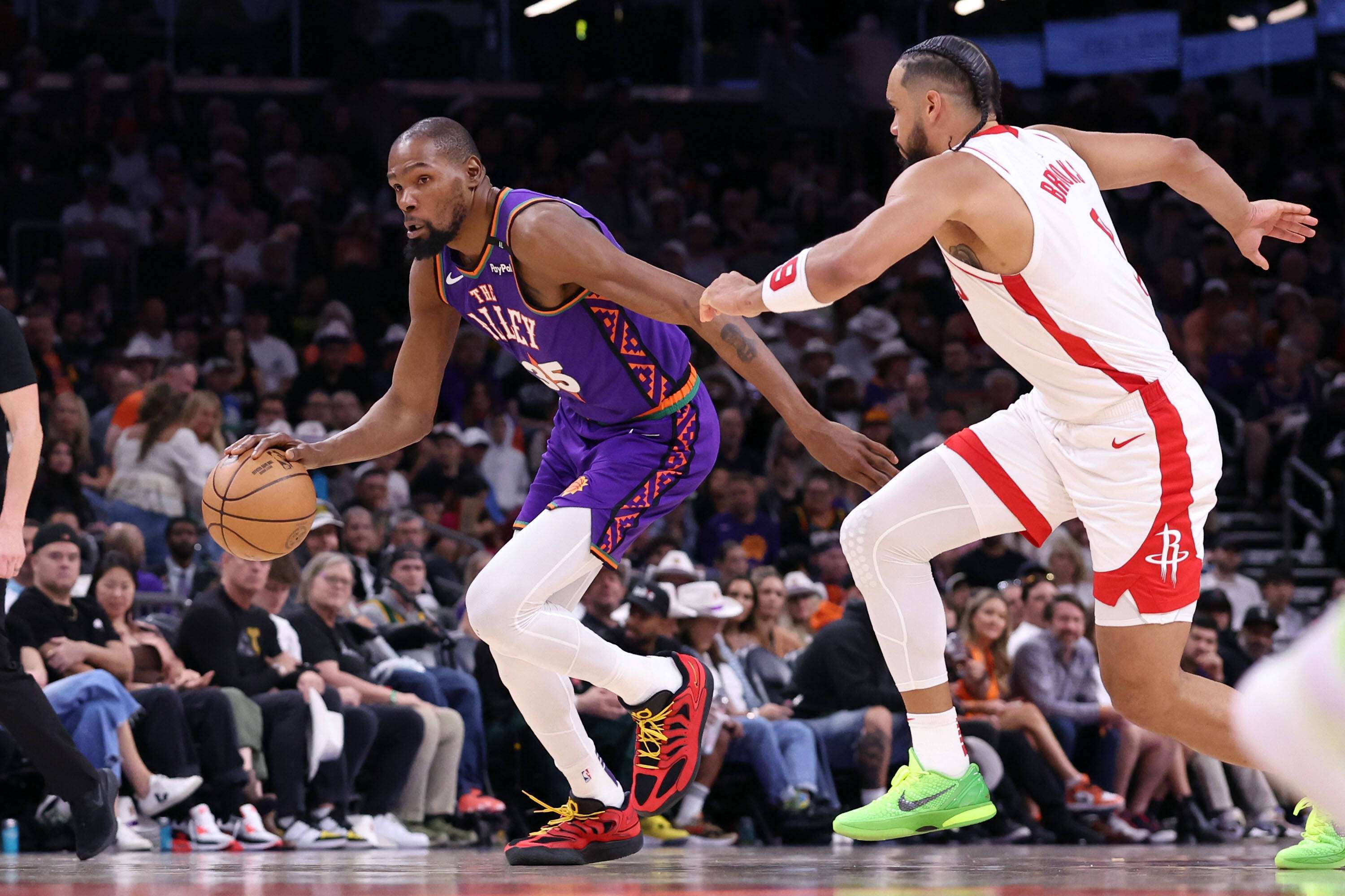 火箭逆转鹈鹕，杜兰特统治全场