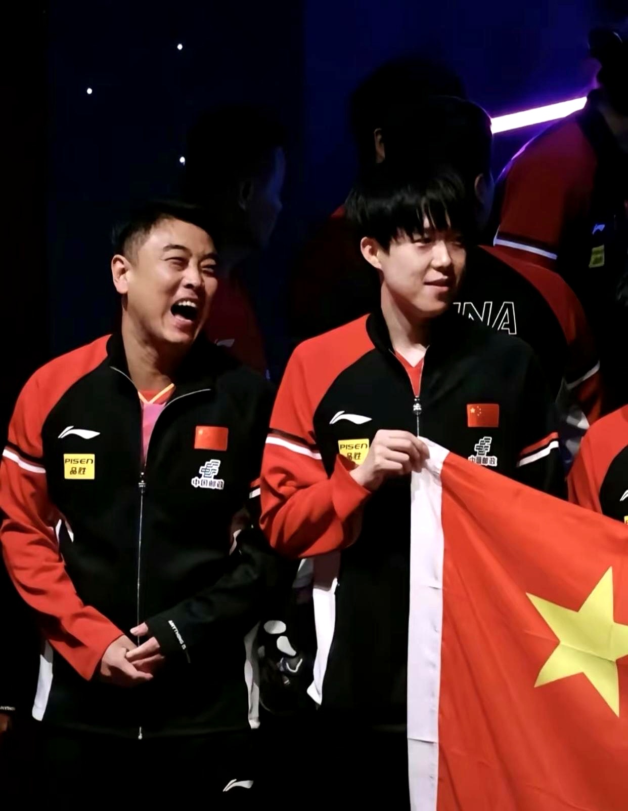 瑞典乒乓球队逆转法国乒乓球队，王皓送出助攻