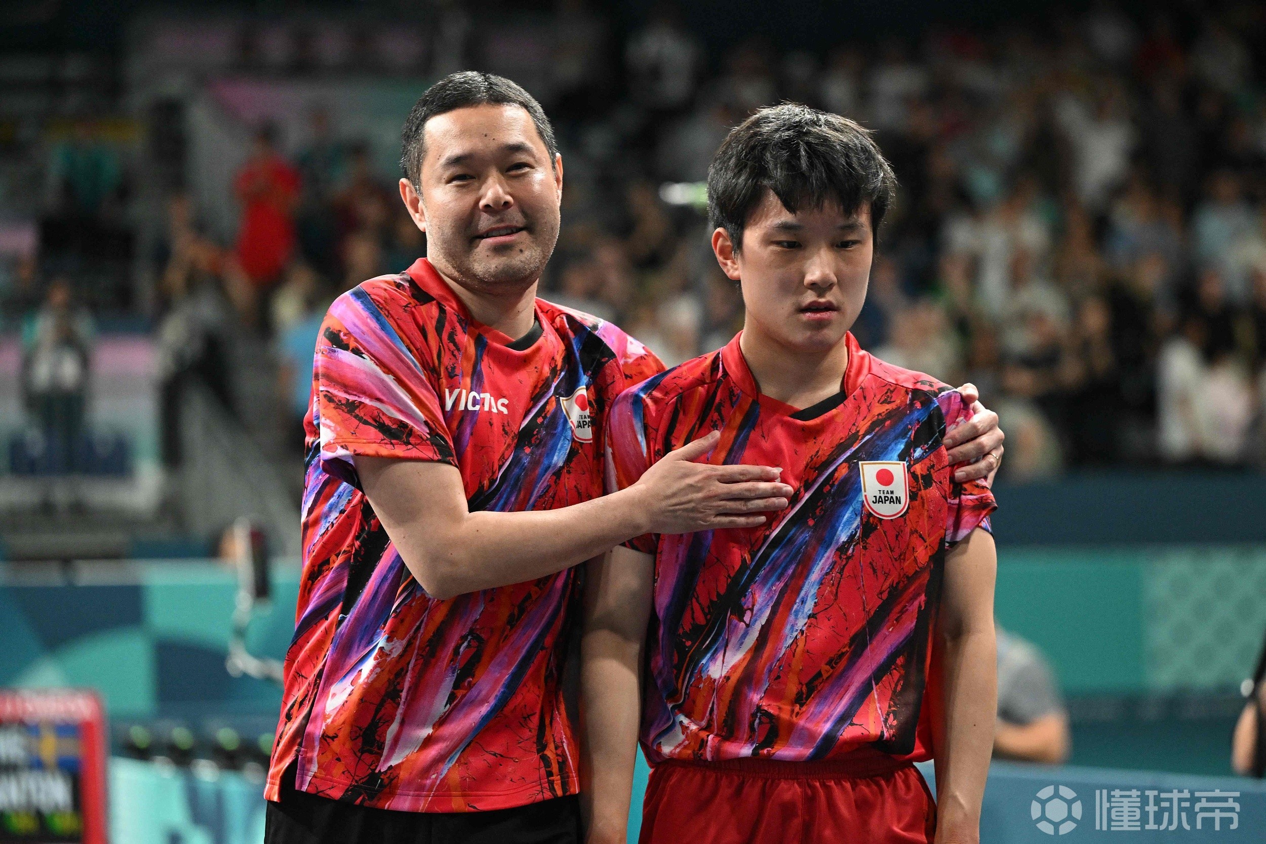 关于日本乒乓球队血洗韩国乒乓球队，张本智和关键制胜的信息